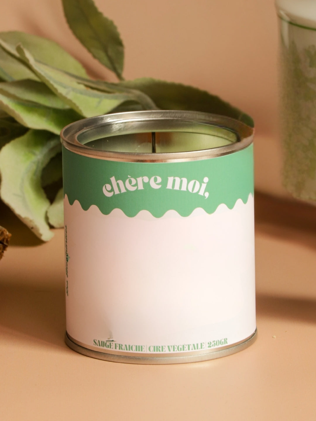 Bougie parfumée à personnaliser