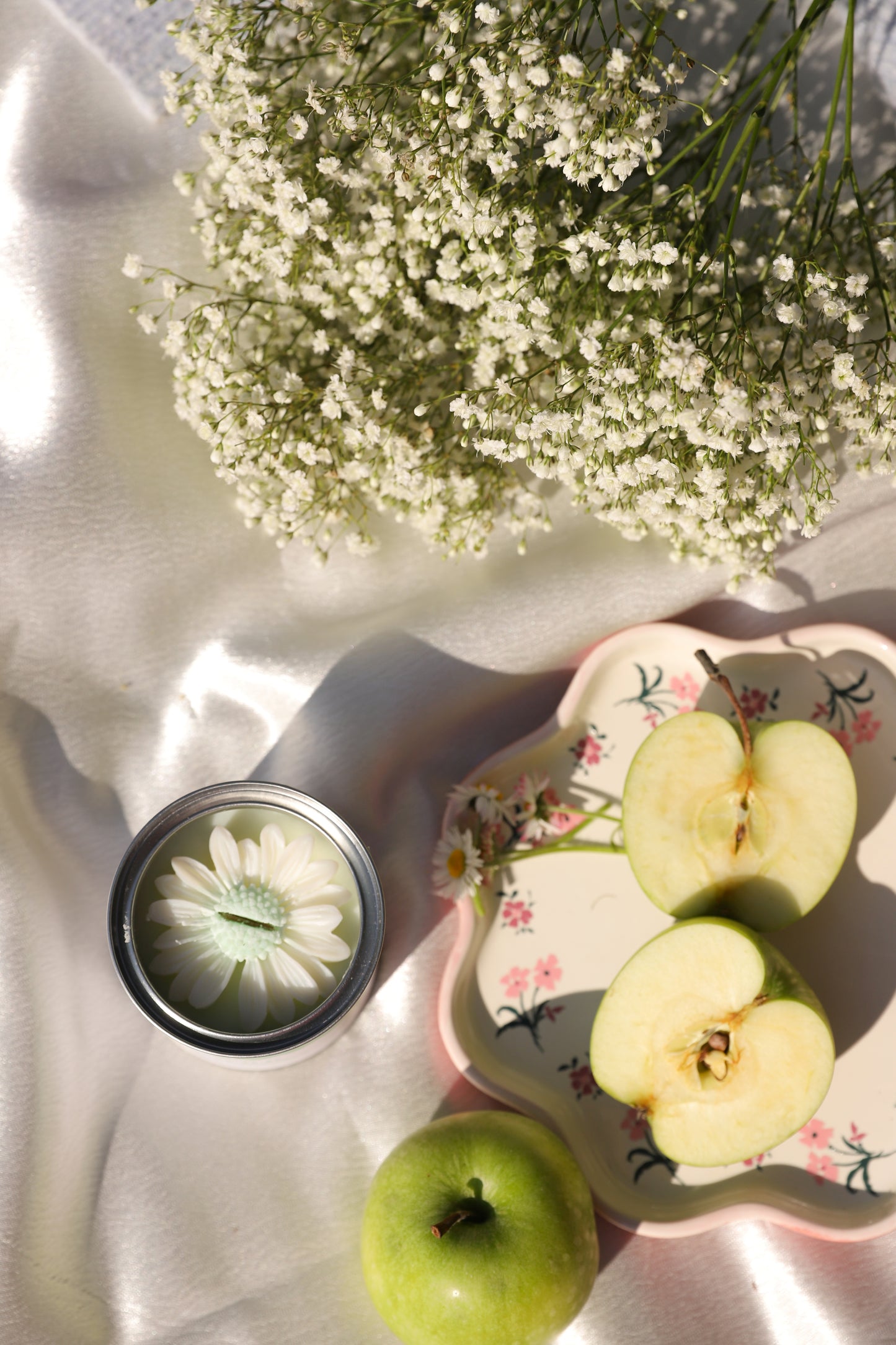 Bougie "Bloom to be wild" | Bougie printemps | Pomme verte