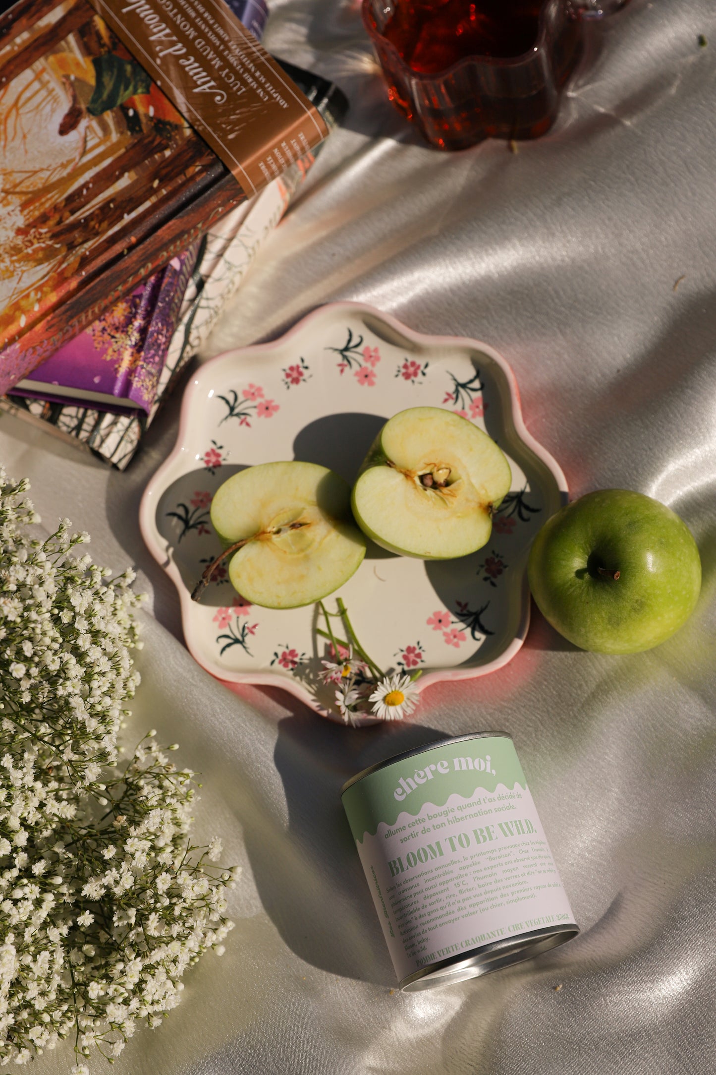 Bougie "Bloom to be wild" | Bougie printemps | Pomme verte