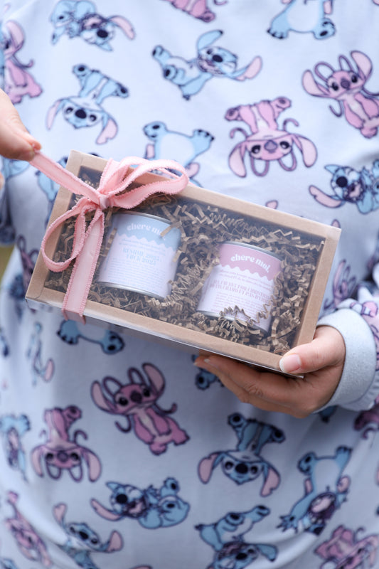 Coffret duo bougies de Noël – Personnalisez votre duo